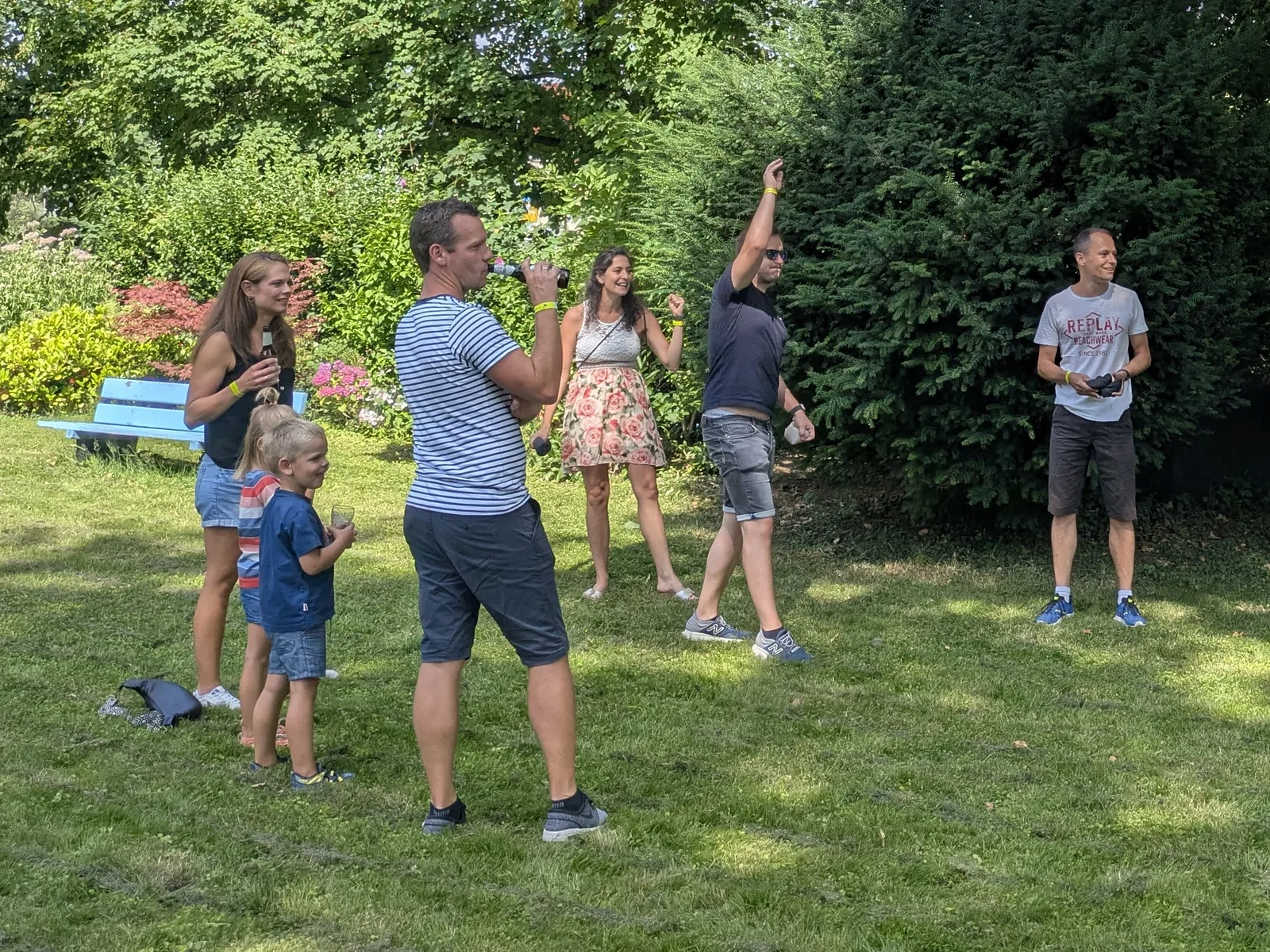 Die Olympiade auf der Wiese