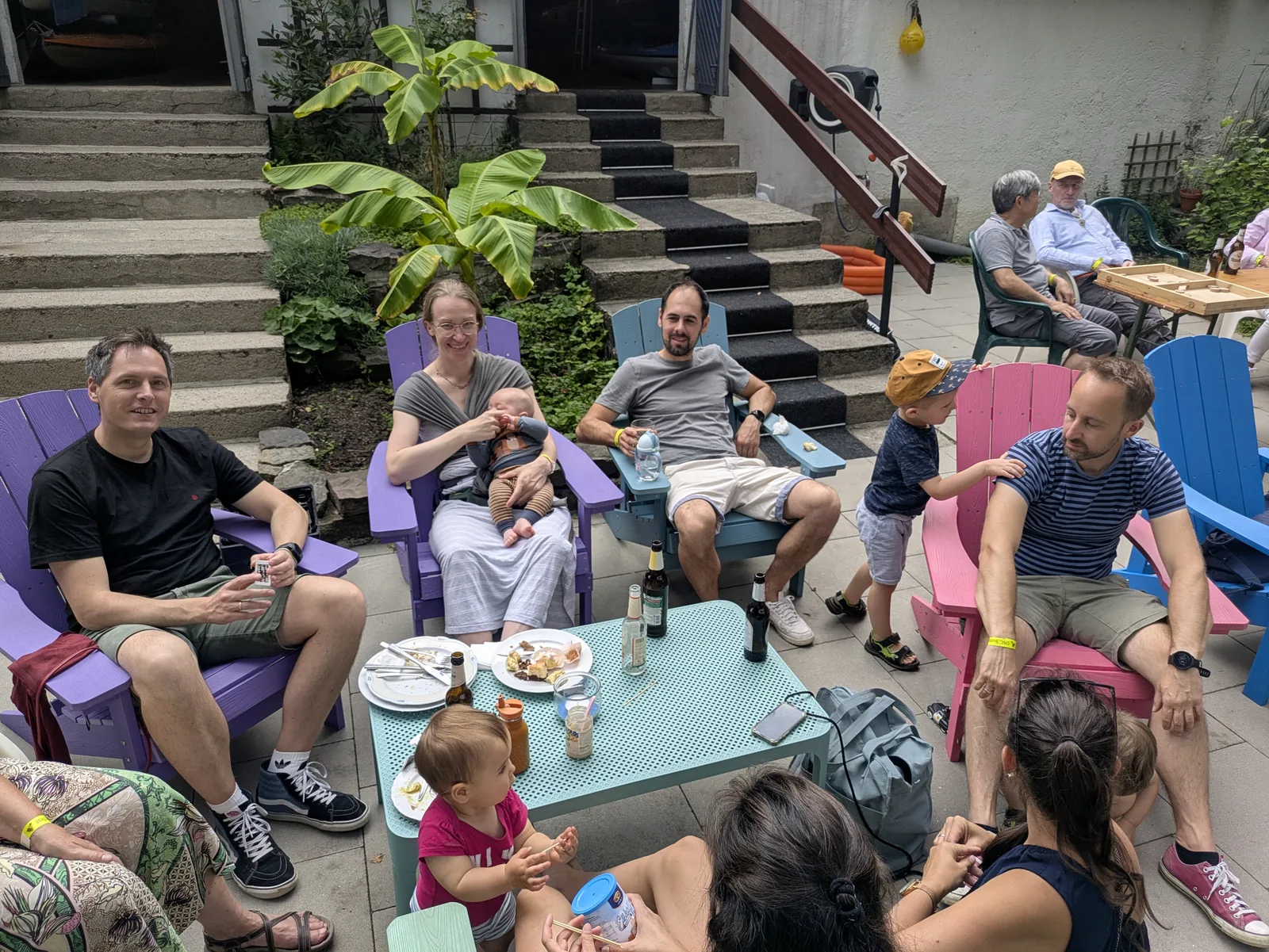 Nachmittag auf der Terrasse