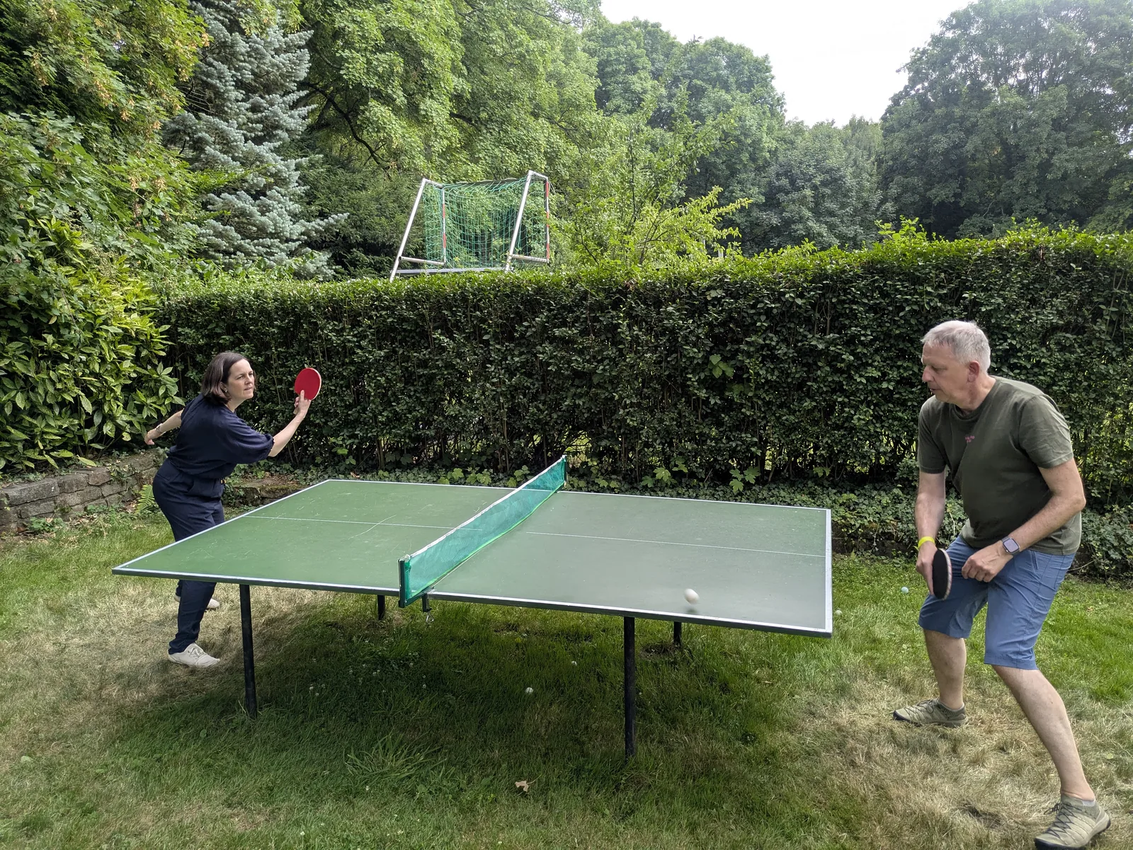Tischtennis im Freien