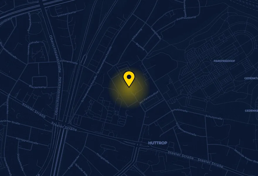 Karte: Berufskolleg Ost, Knaudtstraße 25, 45138 Essen